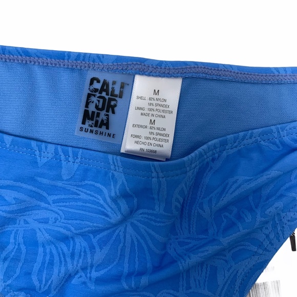 NWT California Sunshine Tankini Swimsuit two piece - Picture 9 of 11